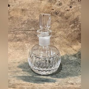 Glass perfume bottle
